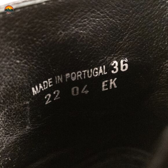 Dansko Bibi Moto Boots Black Leather Block Heel Side Zip Bikercore Women's Sz 36 - Picture 8 of 14